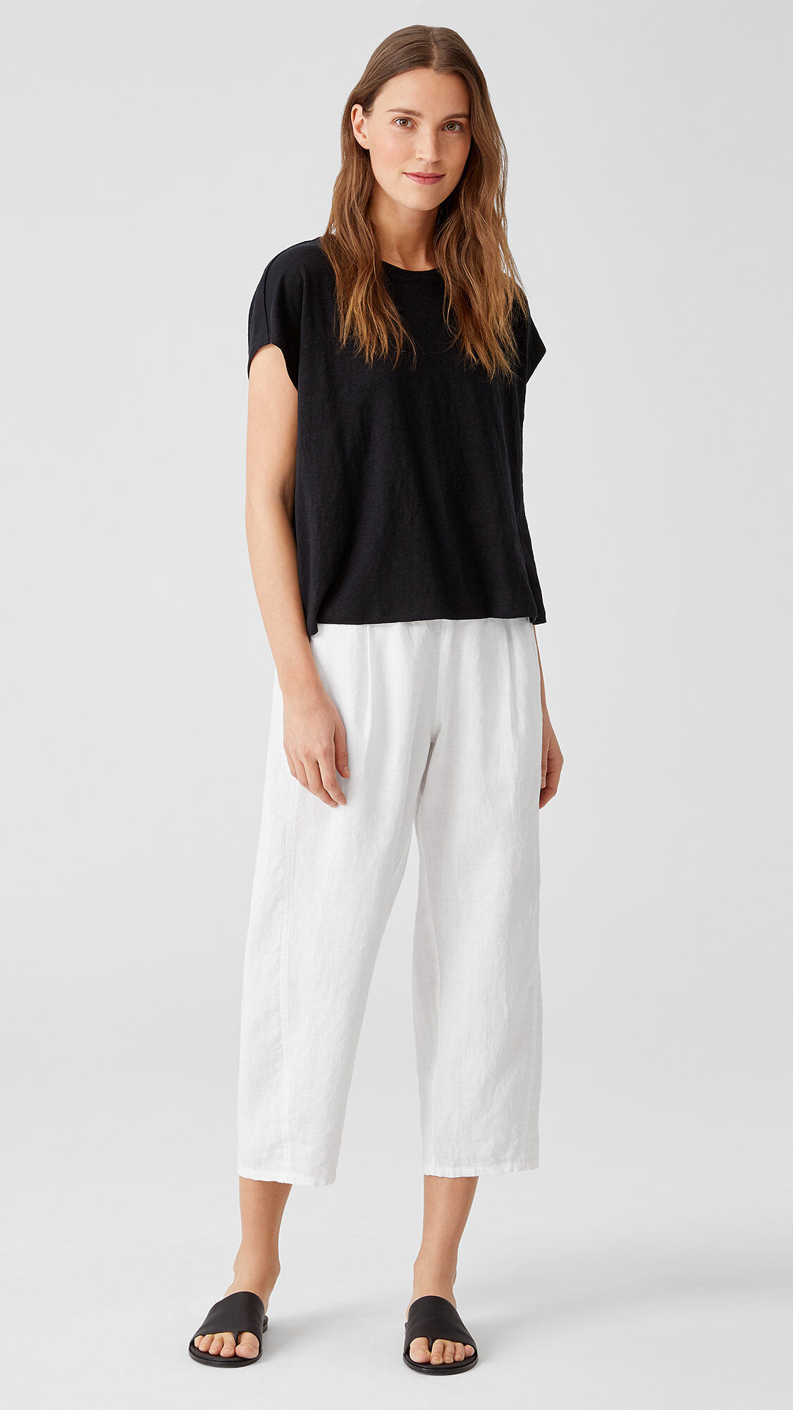 Organic Linen Lantern Pant