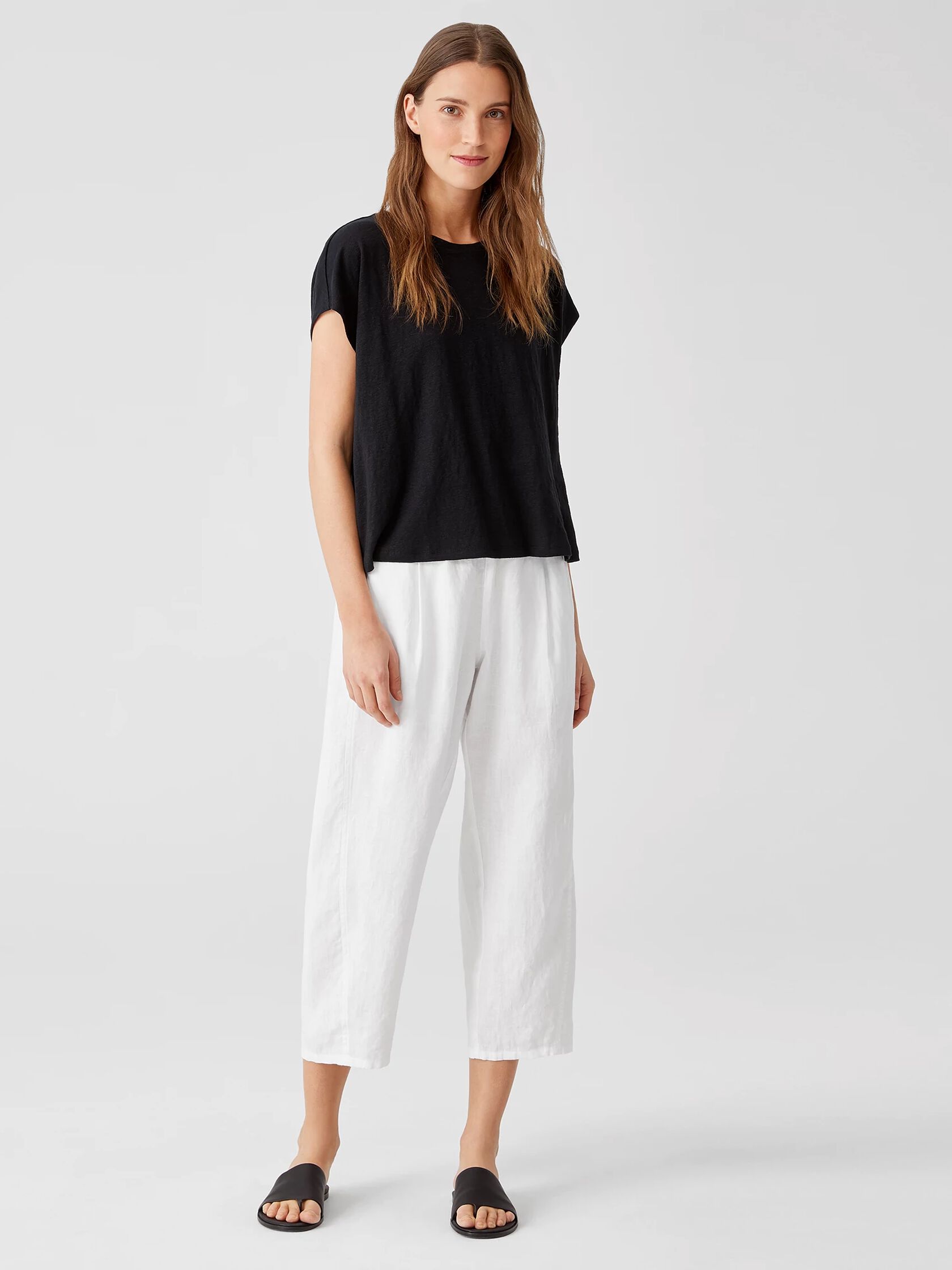 Organic Linen Lantern Pant