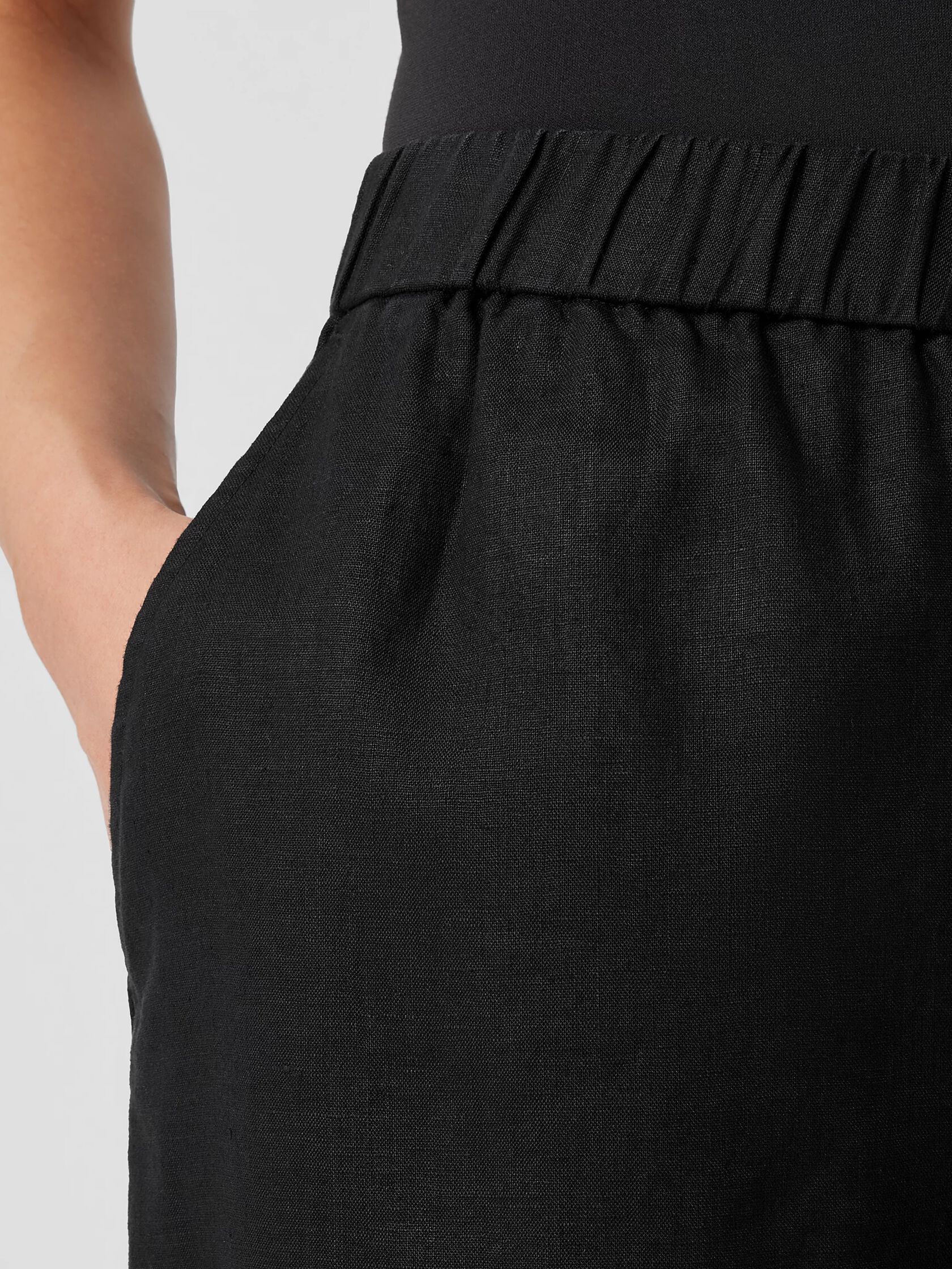 Organic Linen Wide-Leg Pant