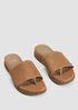 Duet Tumbled Leather Sandal