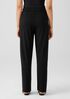Stretch Jersey Knit Straight Pant