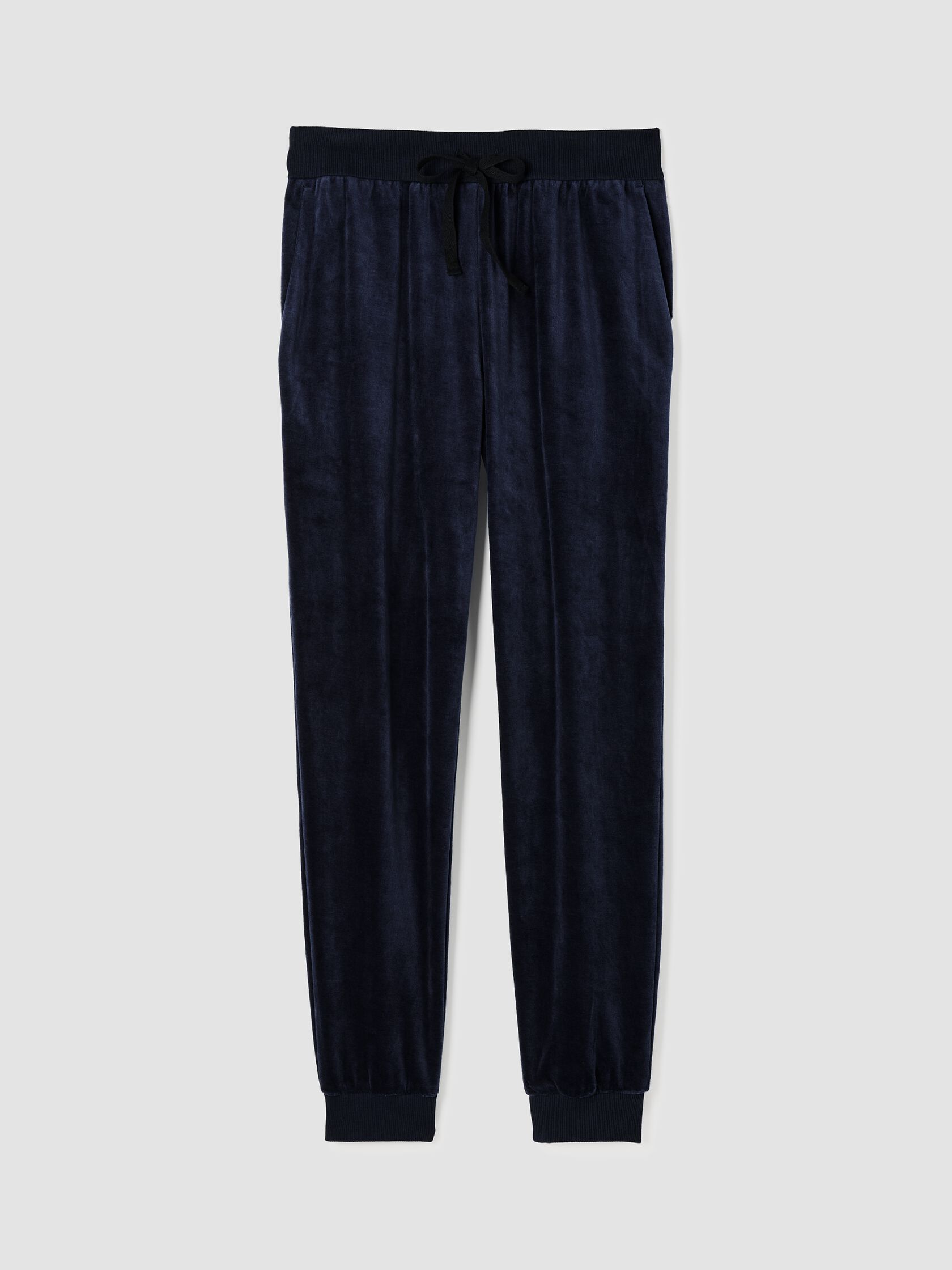 Cozy Velour Knit Jogger Pant
