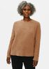 Organic Cotton Boucle Crew Neck Box-Top