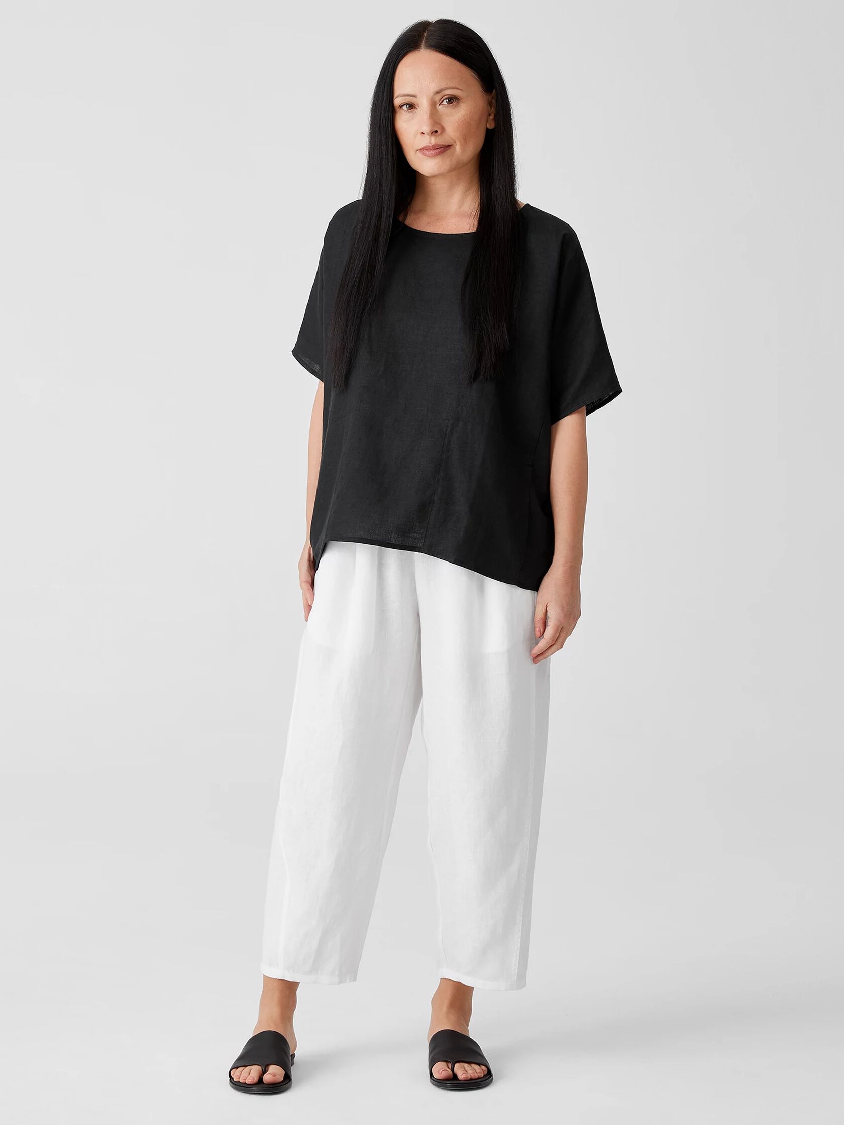 Organic Linen Lantern Pant