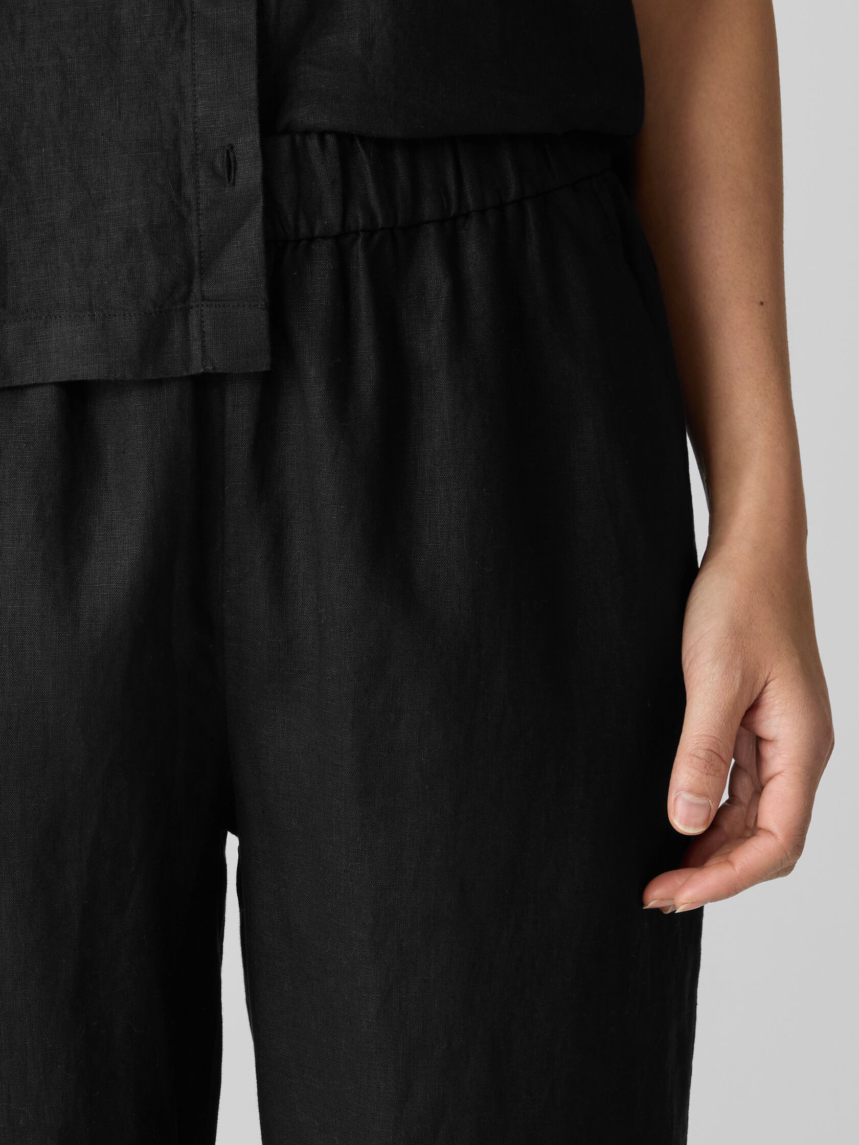 Organic Linen&nbsp;Tapered Pant