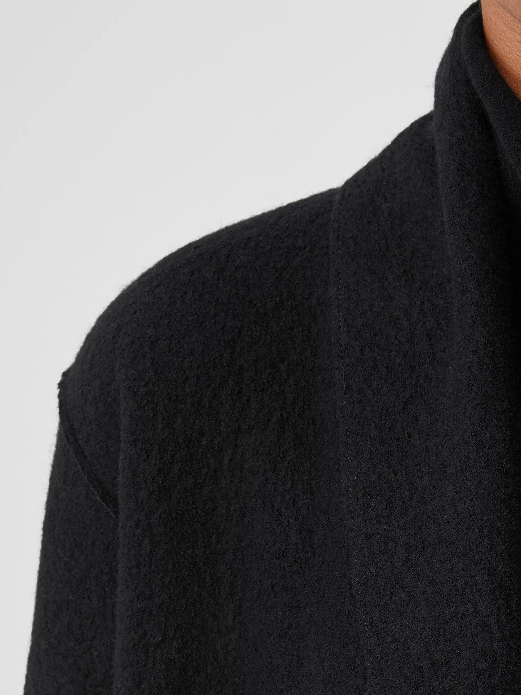 Lightweight Boiled Wool Jacket in Responsible Wool