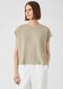 Organic Linen Jersey Square Top
