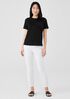 Organic Pima Cotton Jersey Round Neck Tee