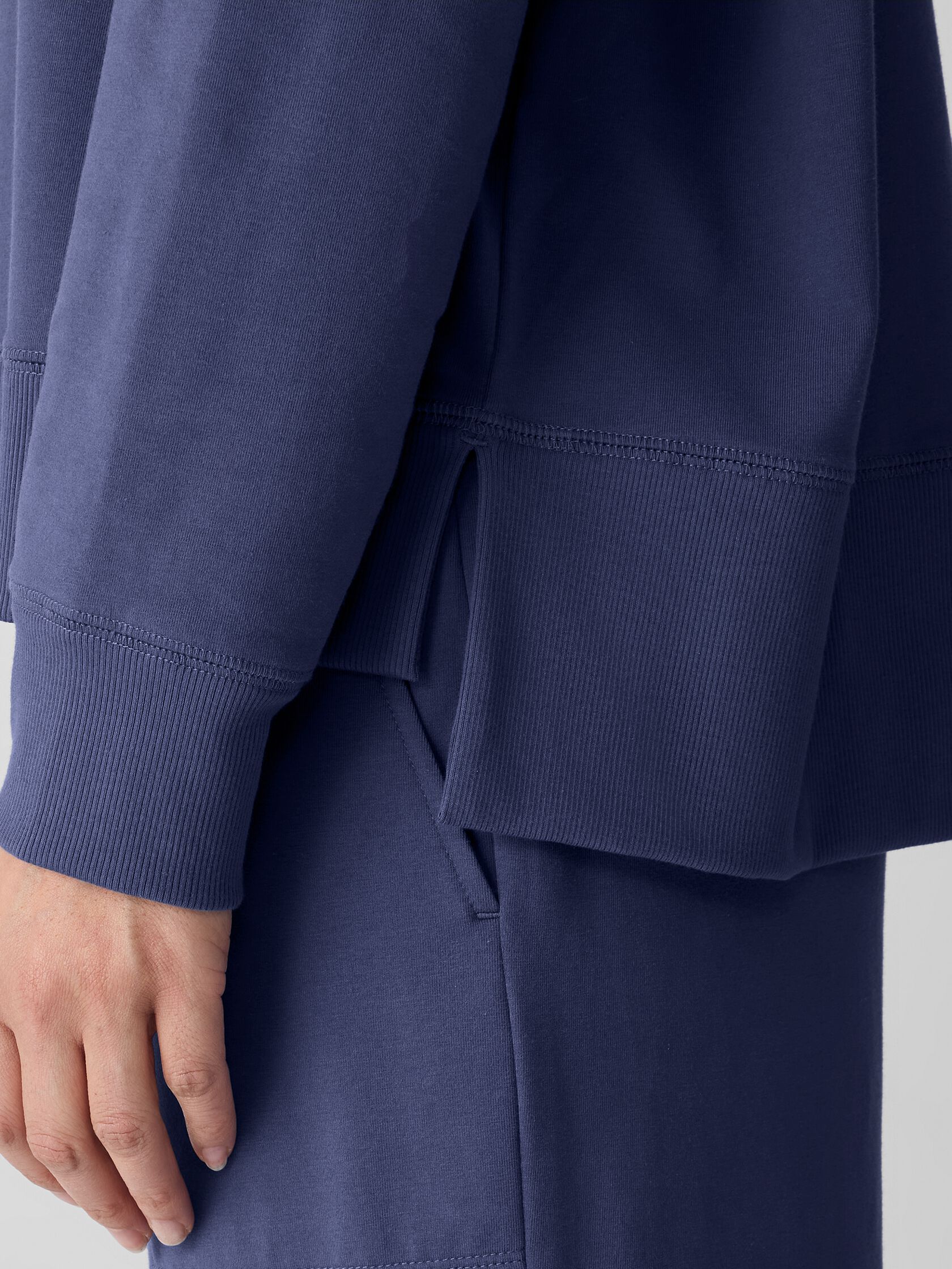 Pima Cotton Stretch Jersey Box-Top