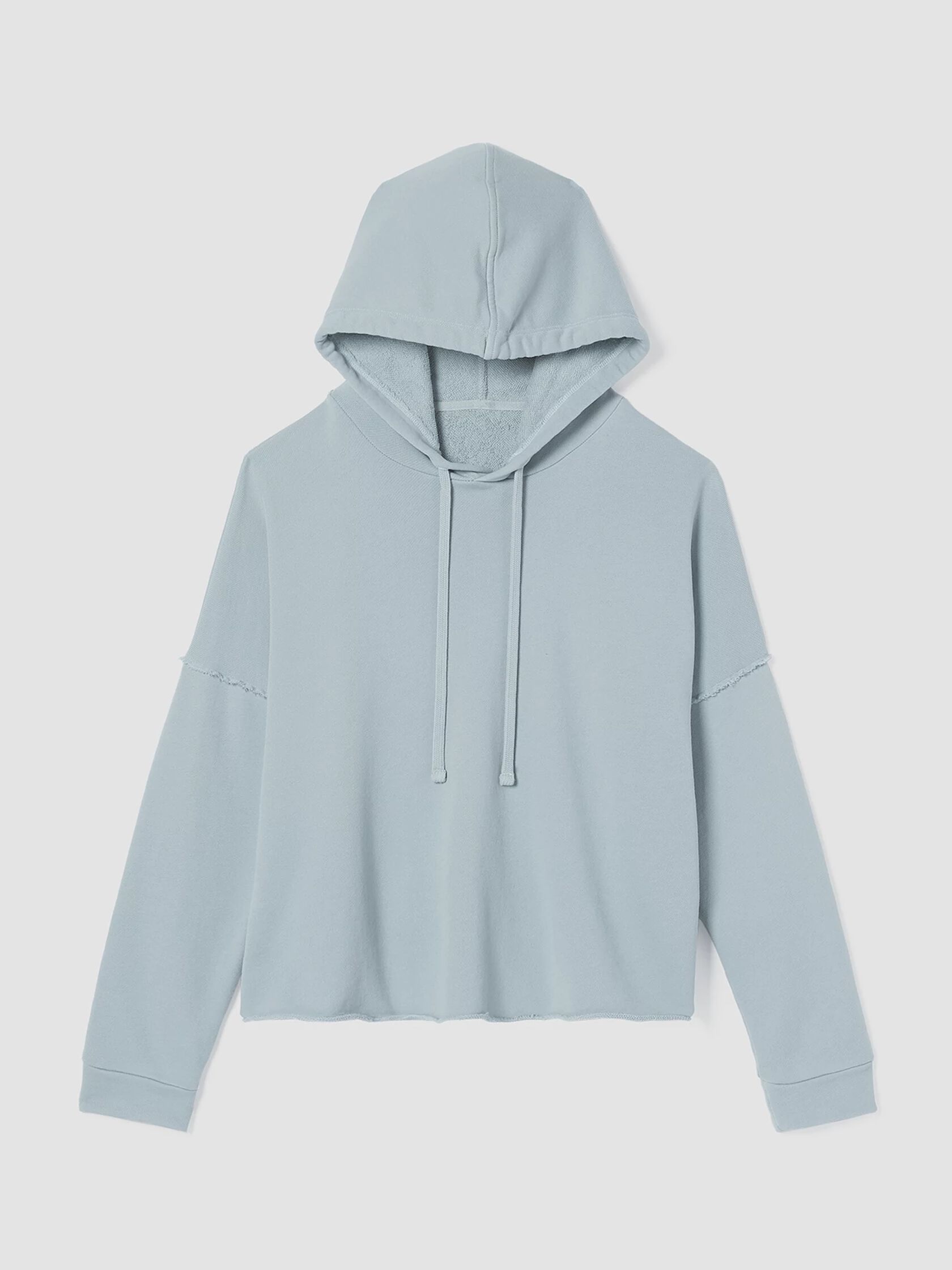 Organic Cotton French Terry Hooded Top