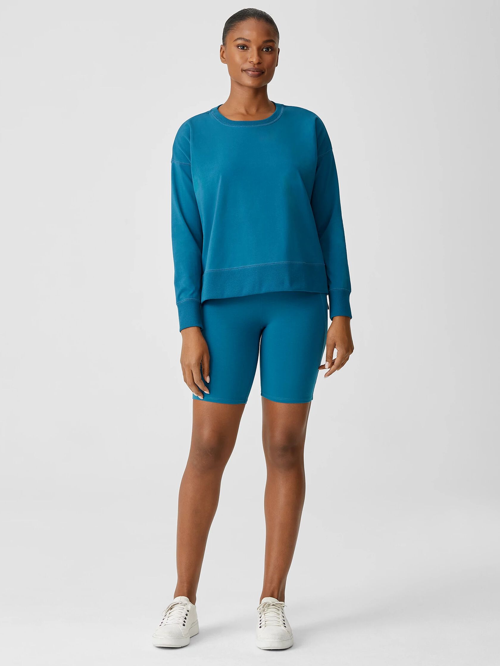 Pima Cotton Stretch Jersey Shorts