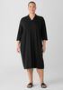Stretch Jersey Knit Oval Dress