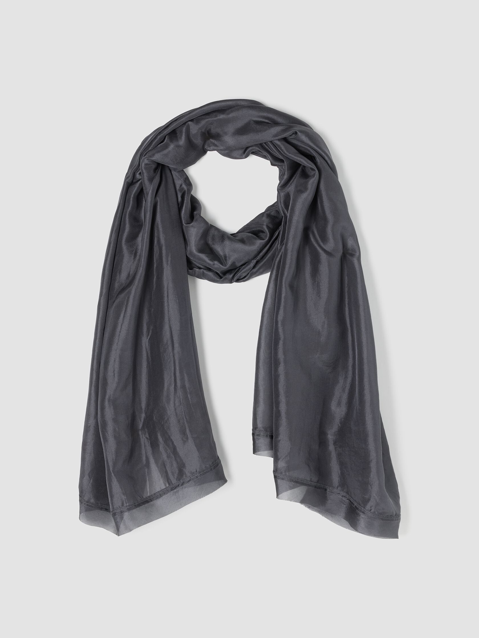 Washed Transitional Silk Parachute Scarf
