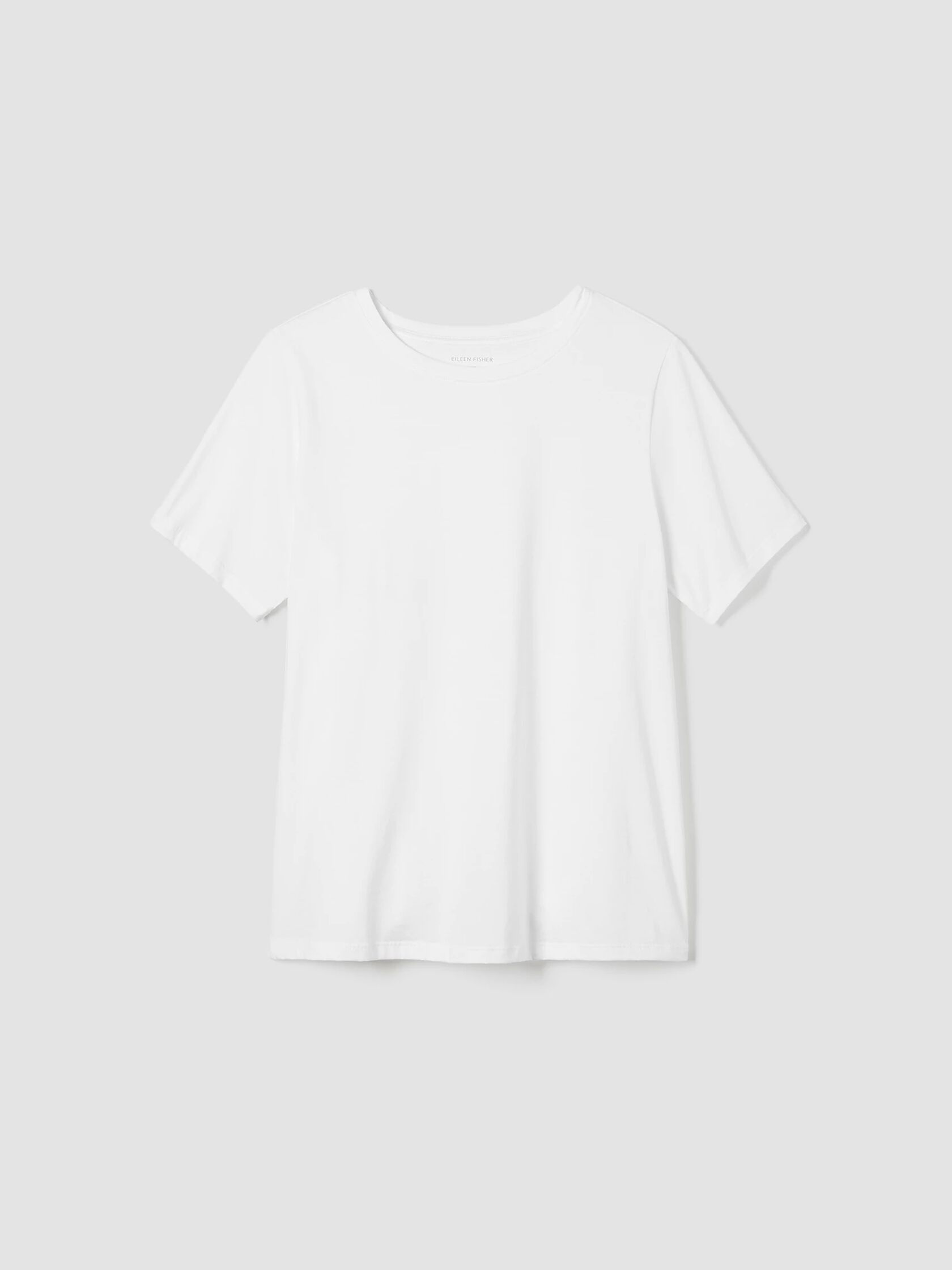 Organic Pima Cotton Jersey Round Neck Tee