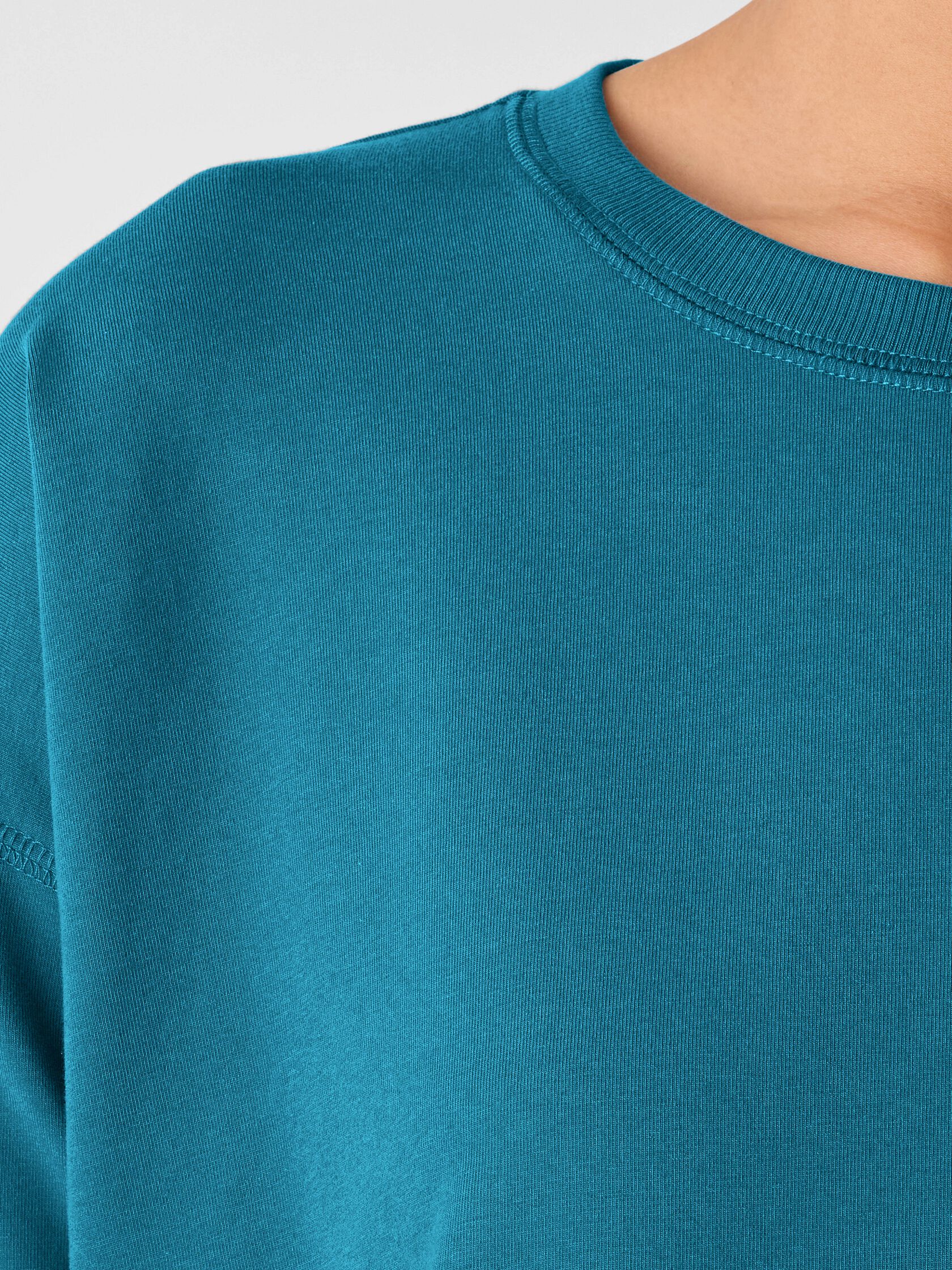 Pima Cotton Stretch Jersey Box-Top