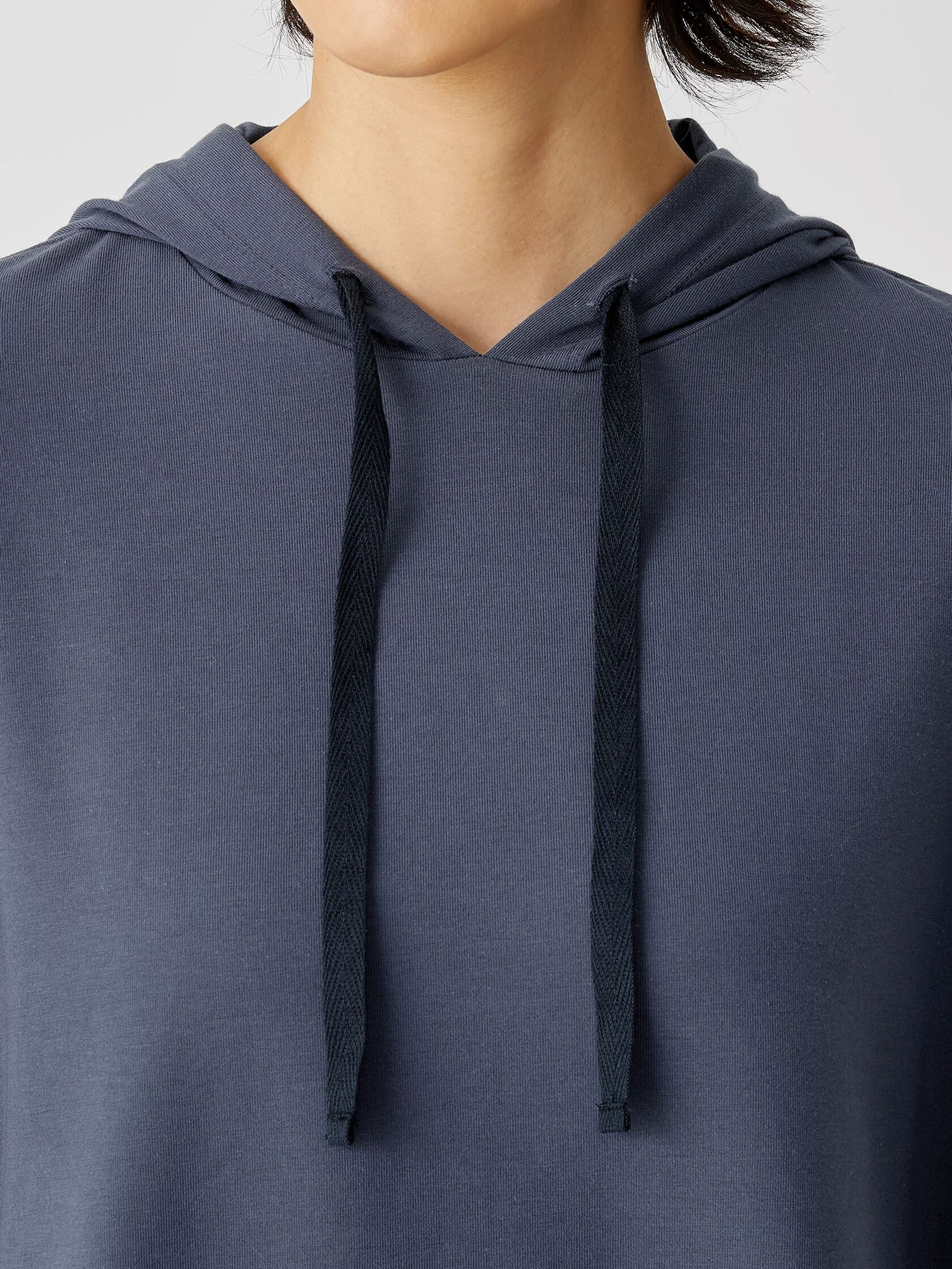 Traceable Organic Cotton Jersey Hooded Top