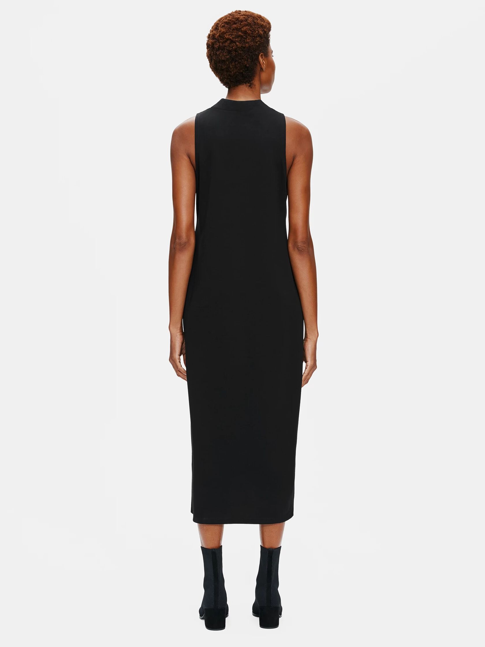 Flex Ponte Mock Neck Dress
