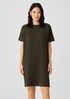 Organic Pima Cotton Stretch Jersey T-Shirt Dress