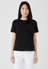 Organic Pima Cotton Jersey Round Neck Tee