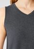 Fine Jersey V-Neck Tank