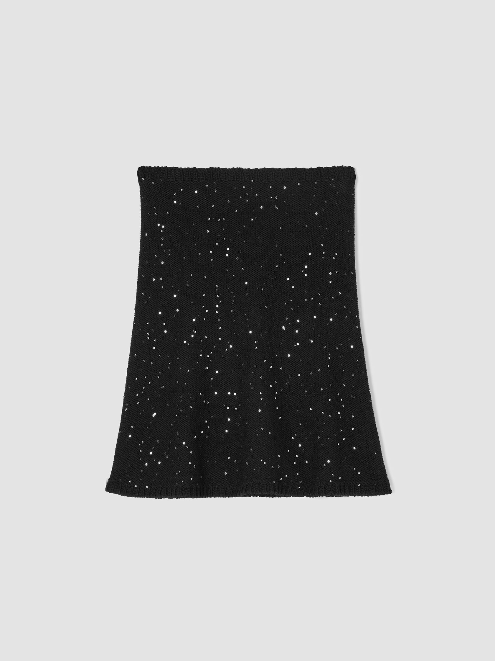 Merino Sequin Infinity Scarf