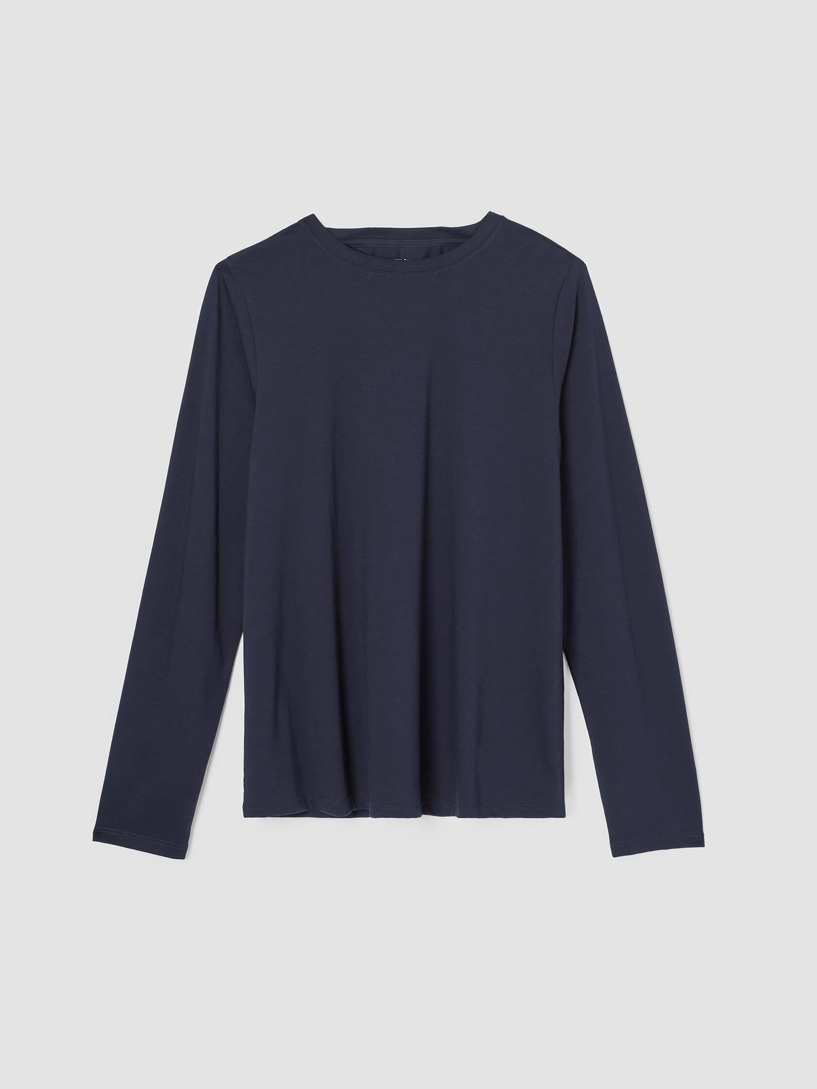 Organic Pima Cotton Jersey Long-Sleeve Tee