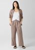 Organic Linen Wide-Leg Trouser Pant