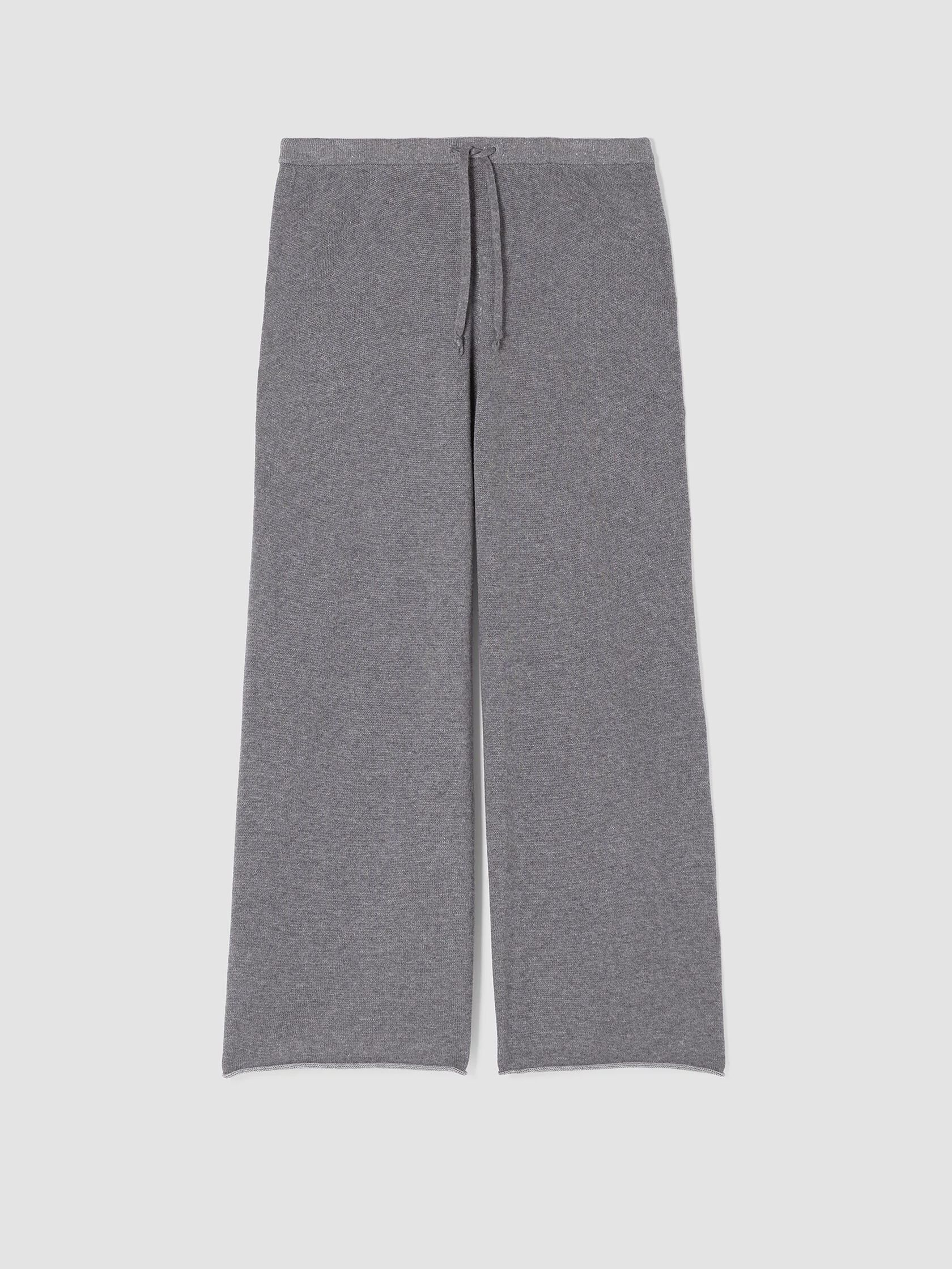 Peruvian Organic Cotton Blend Wide-Leg Pant