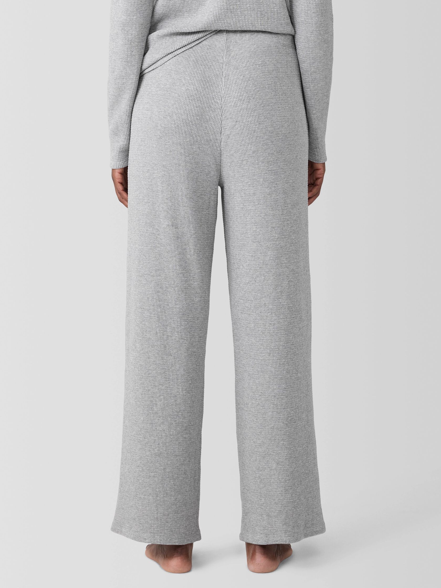 M&eacute;lange Organic Cotton Waffle Sleep Pant
