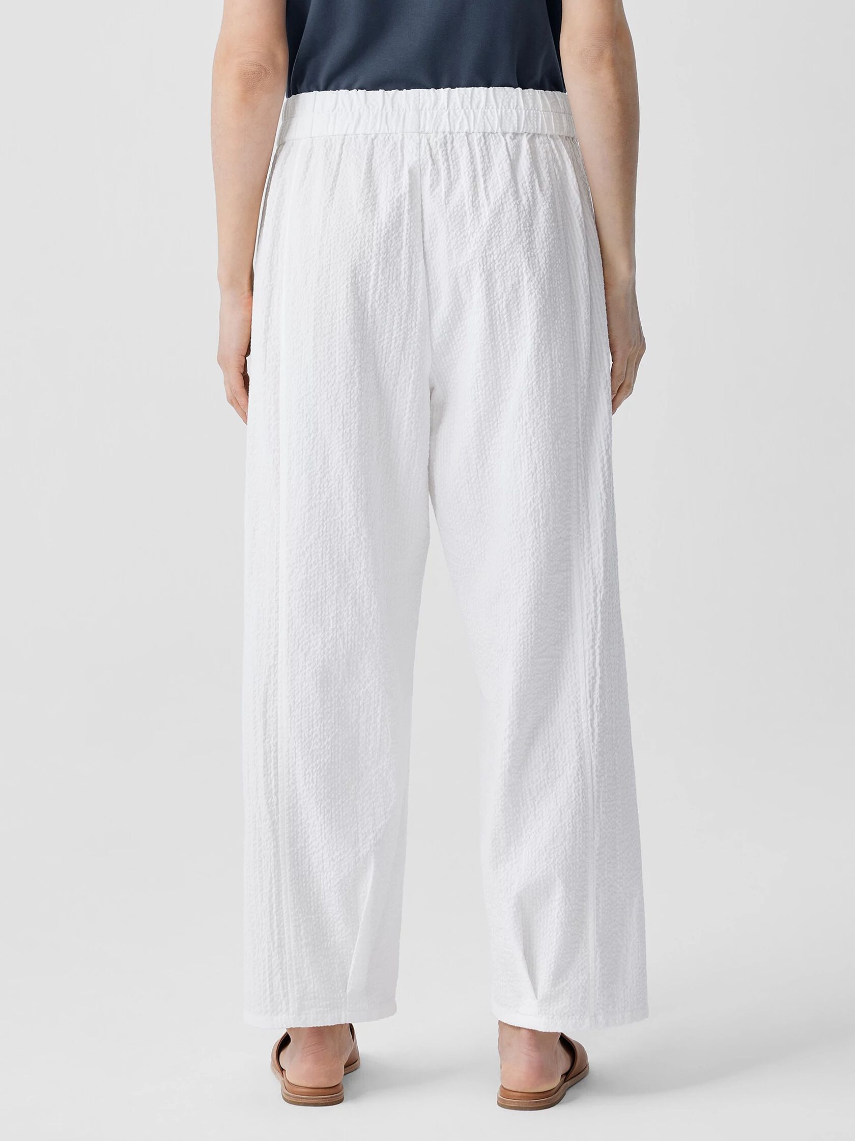 Organic Cotton Ripple Lantern Pant