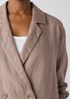 Organic Linen Double-Breasted Blazer