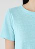Organic Linen Jersey Crew Neck Tee