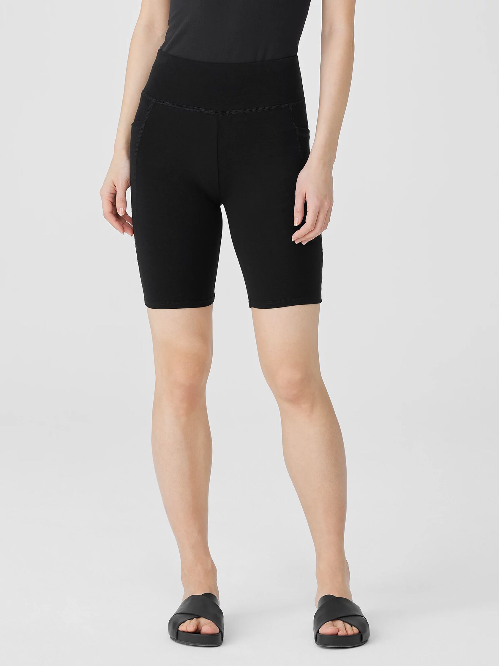 Pima Cotton Stretch Jersey Shorts