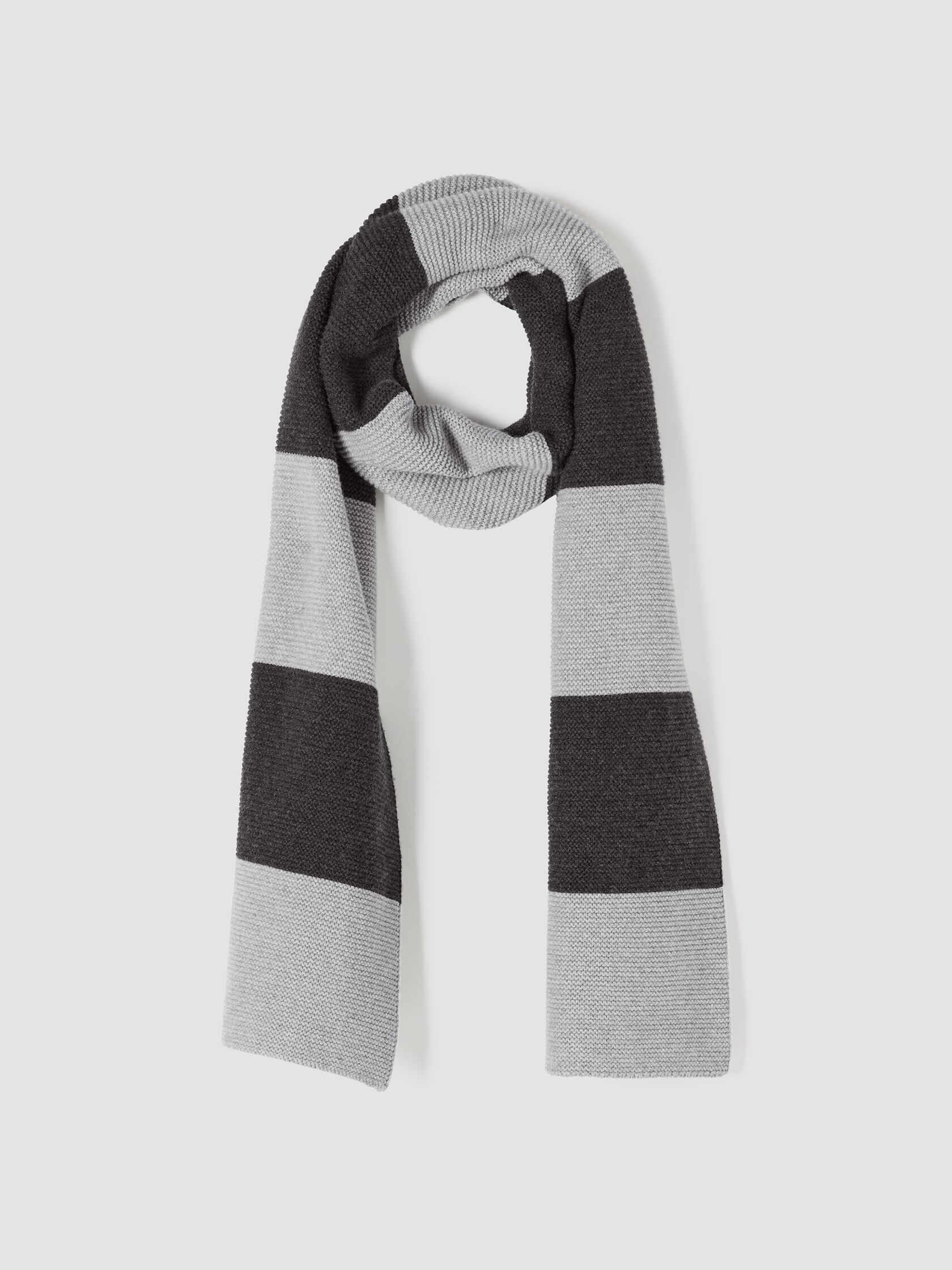 Cotton and Recycled Cashmere Scarf