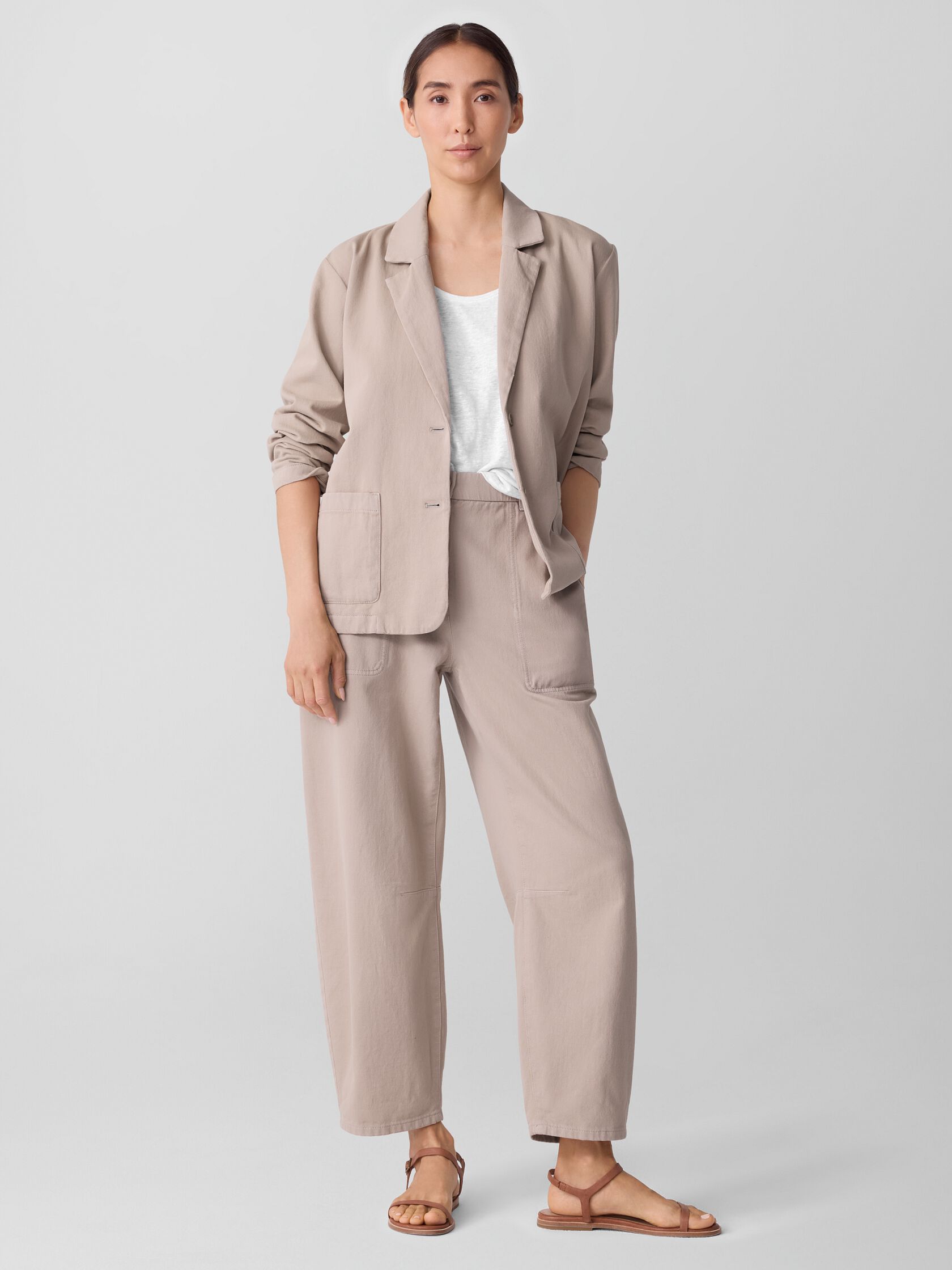 Garment-Dyed Utility Cotton Arch Pant