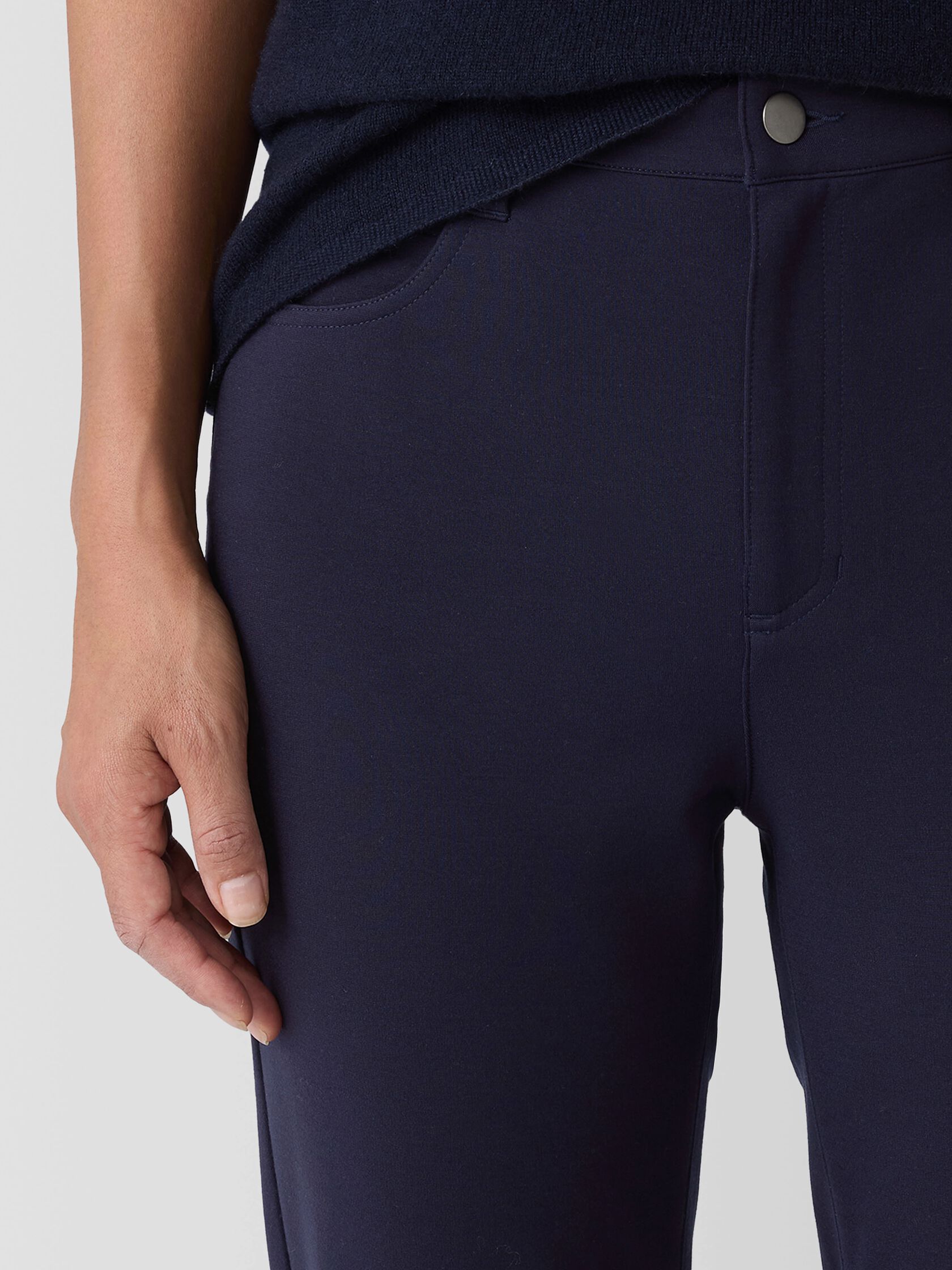 Washable Flex Ponte Slim Jean