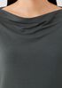 Fine Jersey Cowl Neck Top