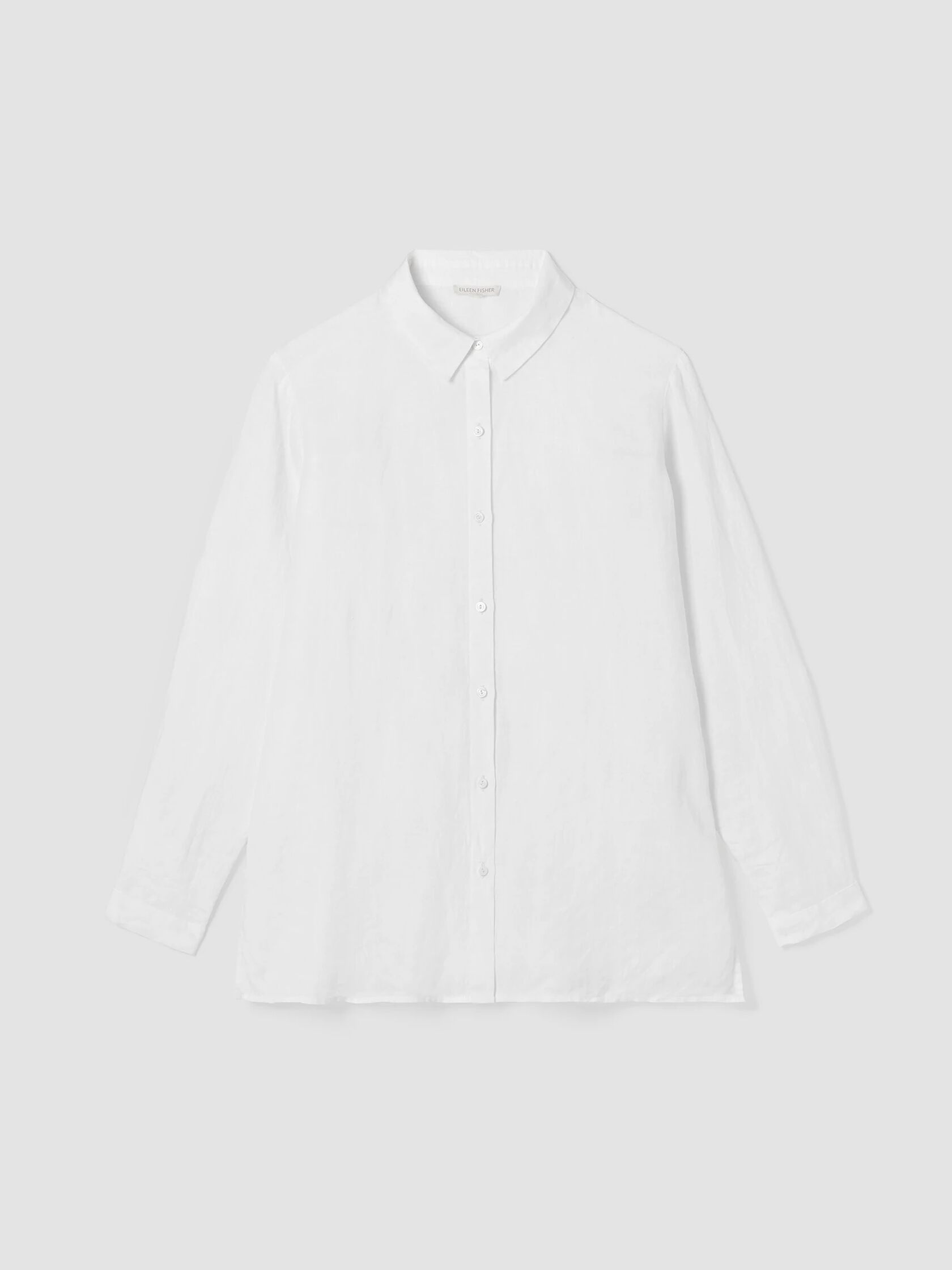 Organic Handkerchief Linen Classic Collar Shirt