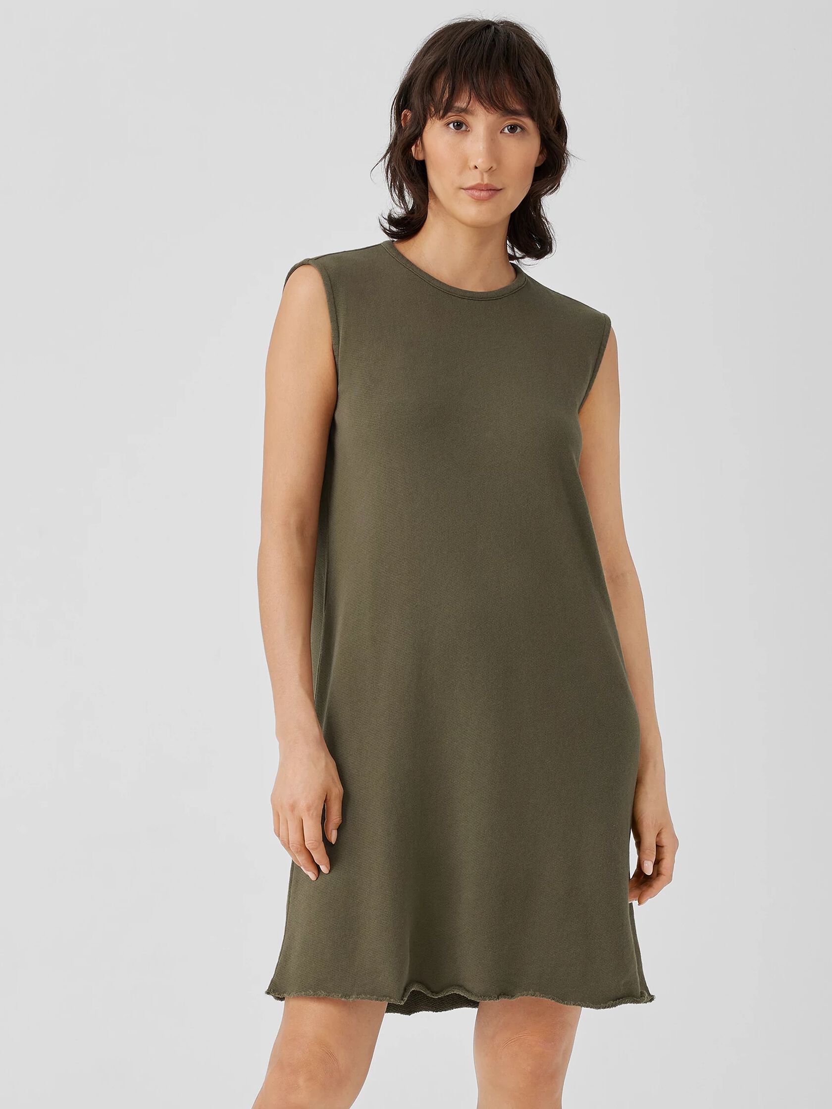 Lightweight Organic Cotton Terry&nbsp;Dress