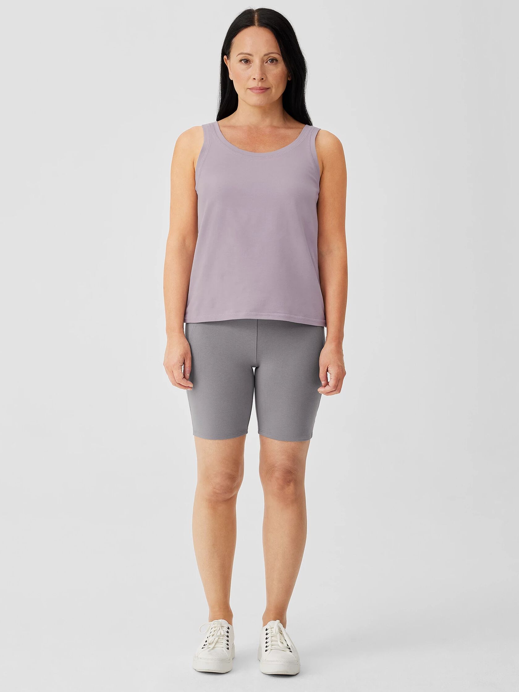 Pima Cotton Stretch Jersey Shorts