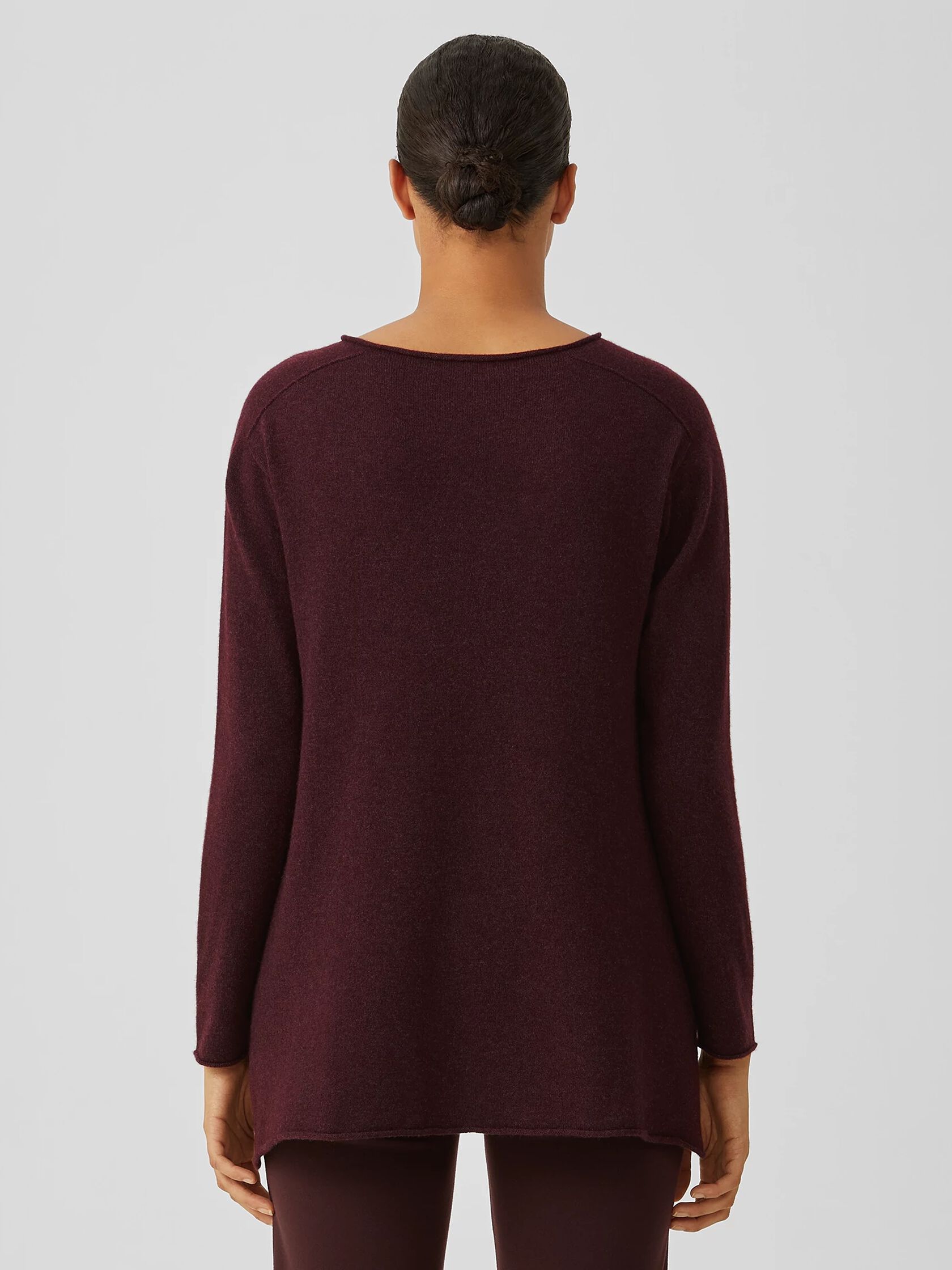 Italian Cashmere Crew Neck Top