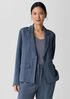 Linen Silk Twill Blazer