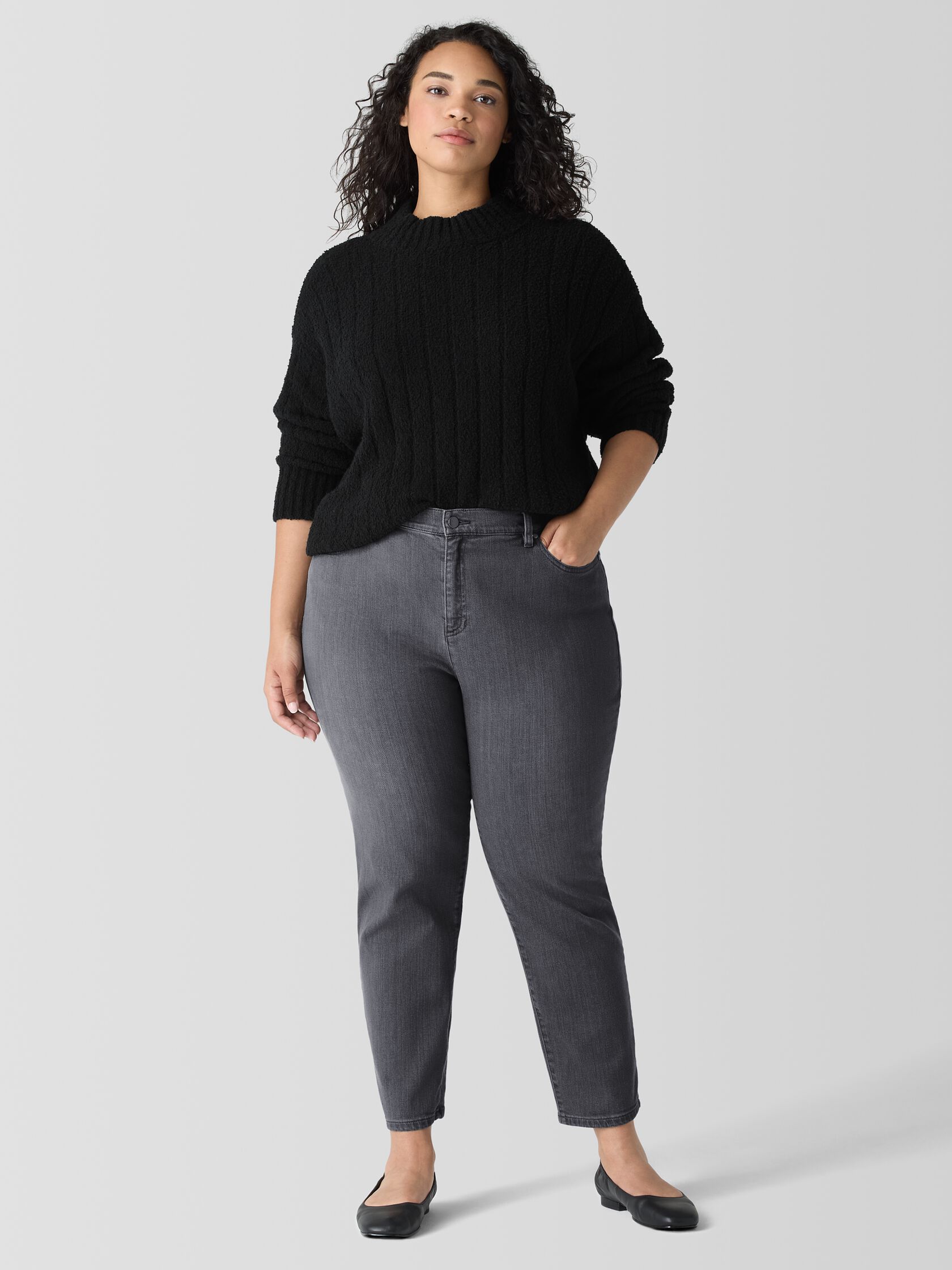 Organic Cotton Stretch Denim Slim Jean