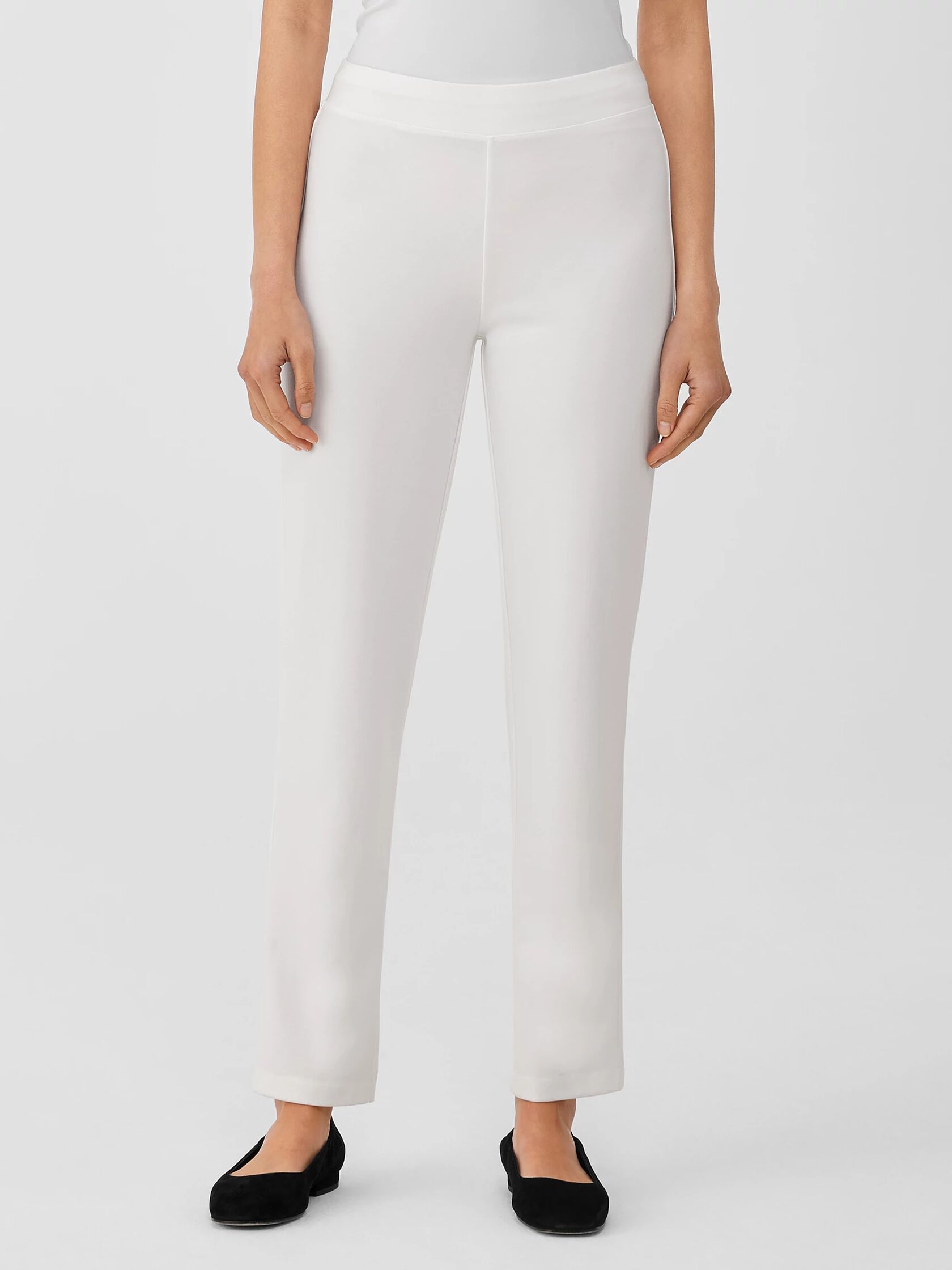 Washable Flex Ponte Slim Pant
