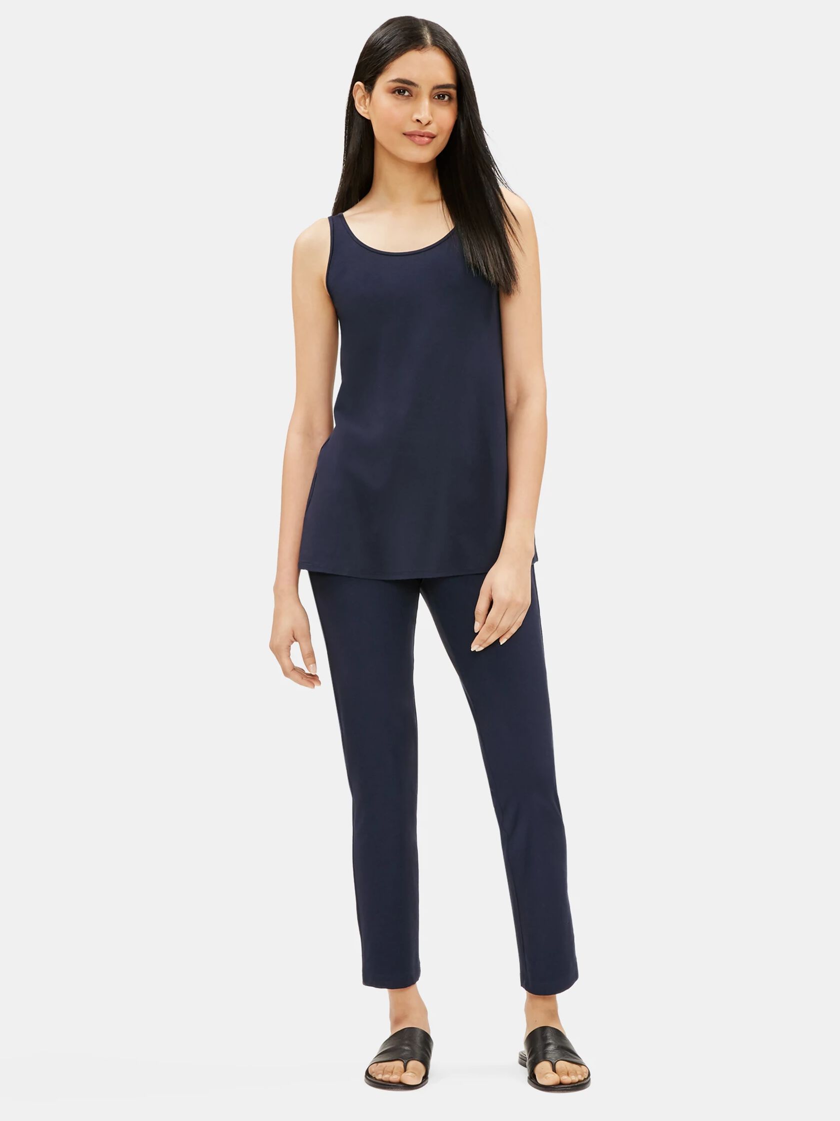 System Lightweight Viscose Jersey Tunic