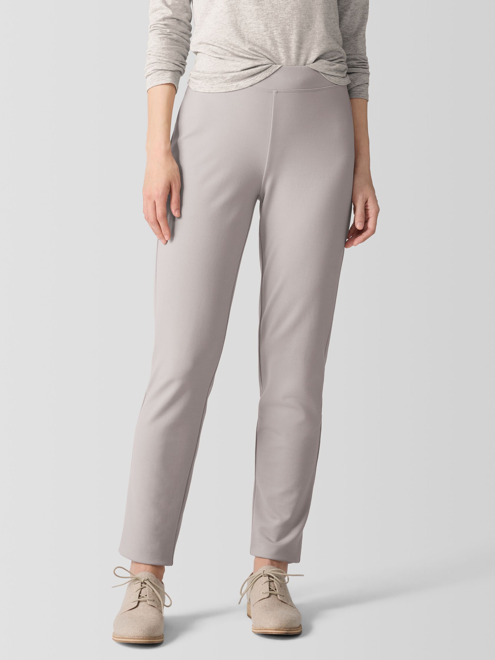 Washable Flex Ponte Slim Pant