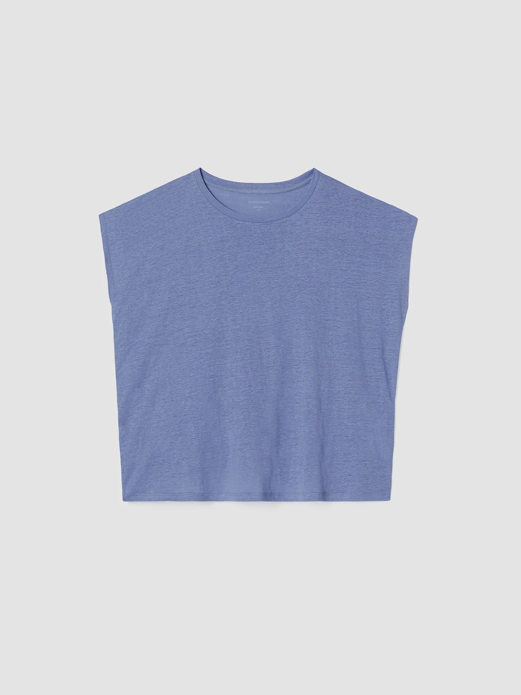 Organic Linen Jersey Square Top