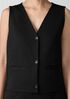 Washable Flex Ponte Vest