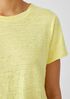 Organic Linen Jersey Crew Neck Tee