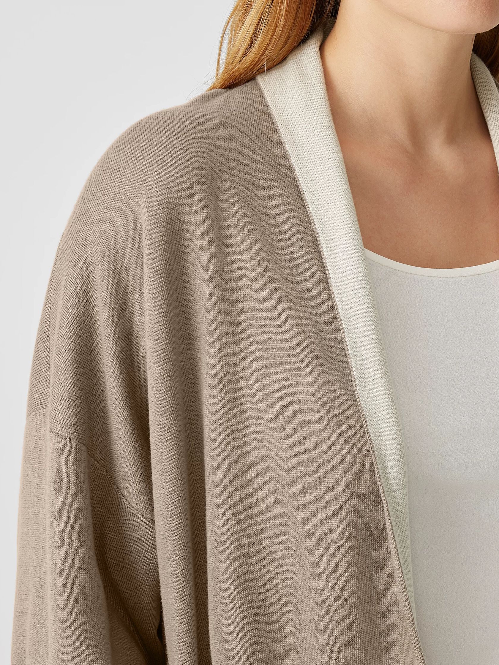 Peruvian Organic Cotton Blend Cardigan